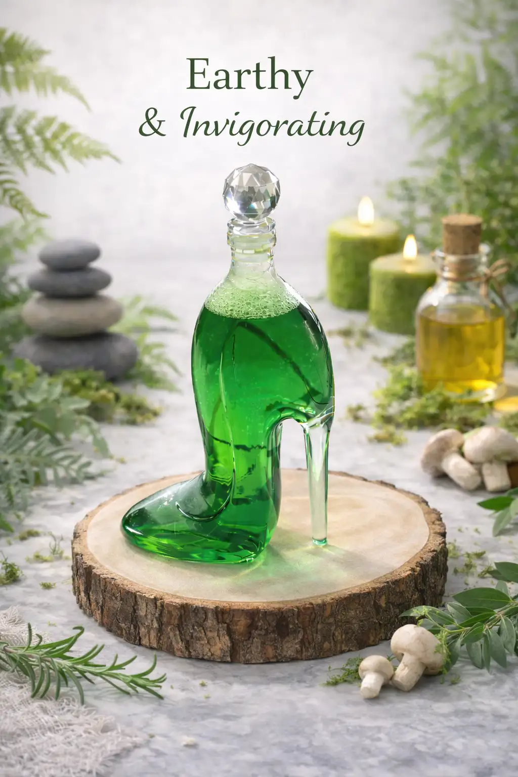 Earthy & Invigorating Bubble Bath Soap