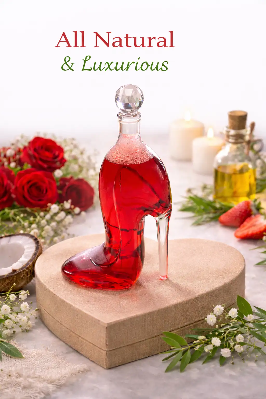 All Natural & Luxurious Bubble Bath Soap